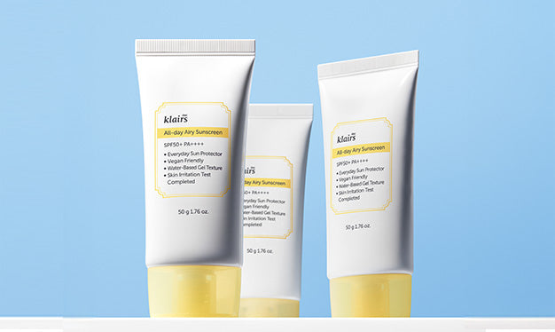 [Dear、Klairs] 私たちの日常がより輝くように、オールデイエアリーサンスクリーン