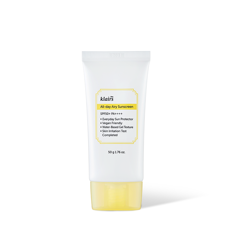 Klairs All-day Airy Sunscreen SPF50+ PA++++ 50g